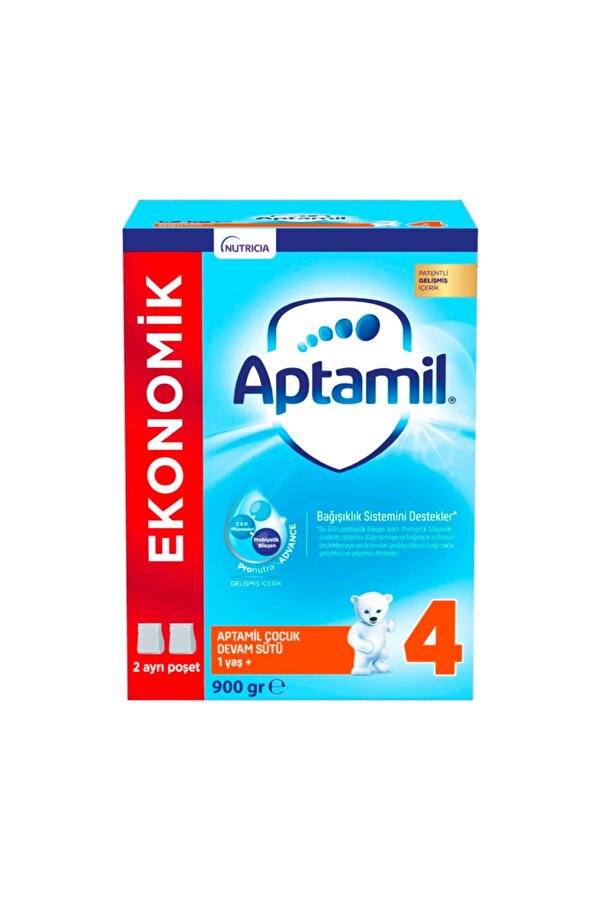 Aptamil 4 Çocuk Devam Sütü 900 Gr 1 Yaş+