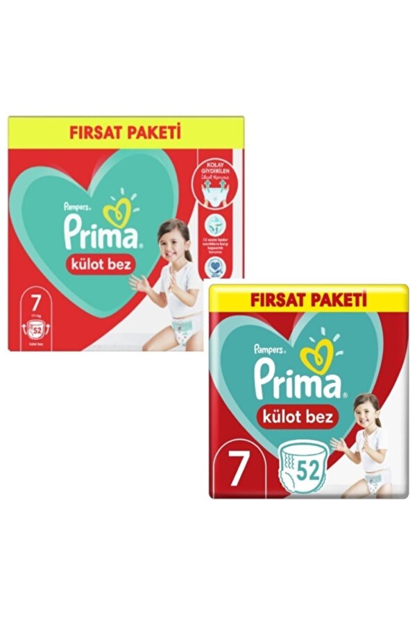 Prima Külot Bez 7 Beden 52*2 104 Adet