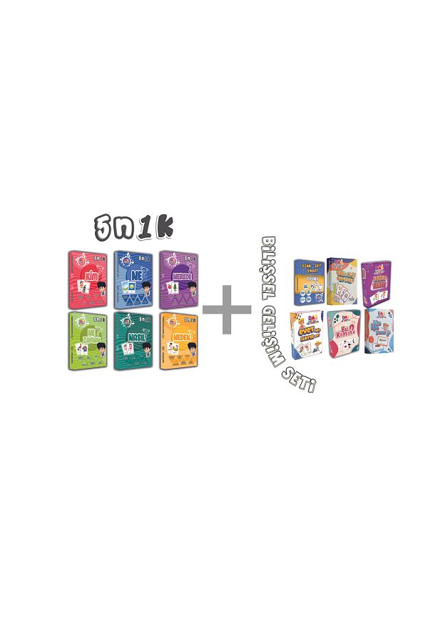 Dağ Yayıncılık-5N1K Question Answer + Cognitive Development Set 1