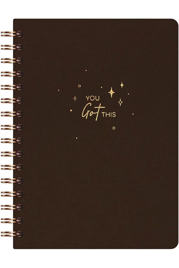 STOREMAX-Brown A5 Notepad Without Spiral Tick Non-Array Undated 1