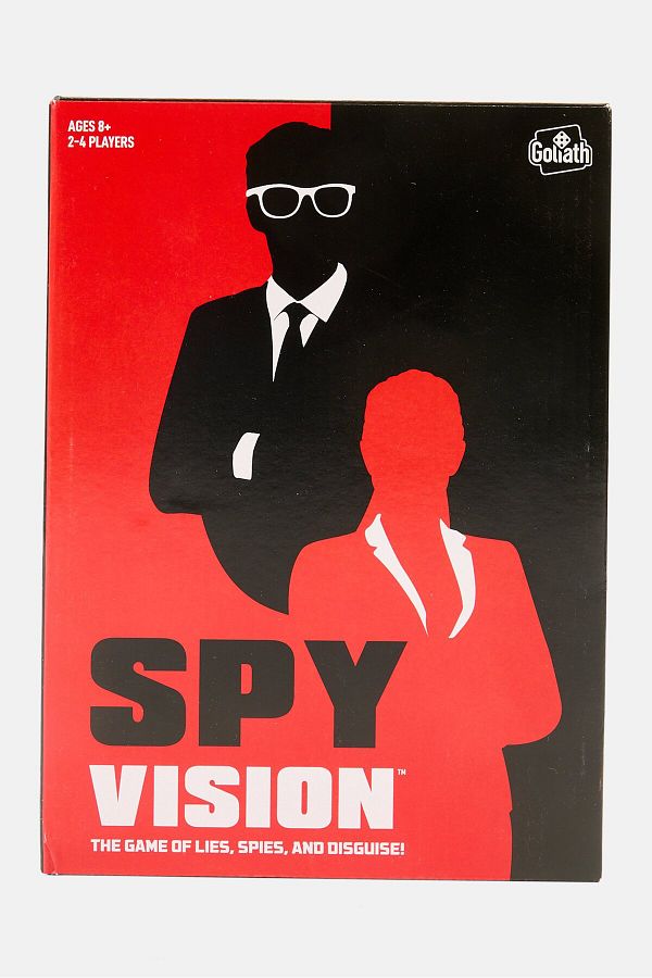 Goliath-Spy Vision Arrest The Spies Using Spy Revealing Glasses Strategy Board Game, Red 1