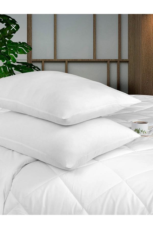 Madame Clean Home-2 Pieces Antiallergic Bead Silicone Pillow 50x70 1000 gr 1