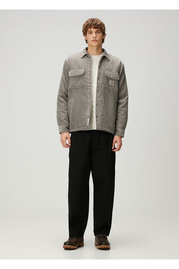 Carhartt WIP-Black Double Pleated Pants Size: 30 1