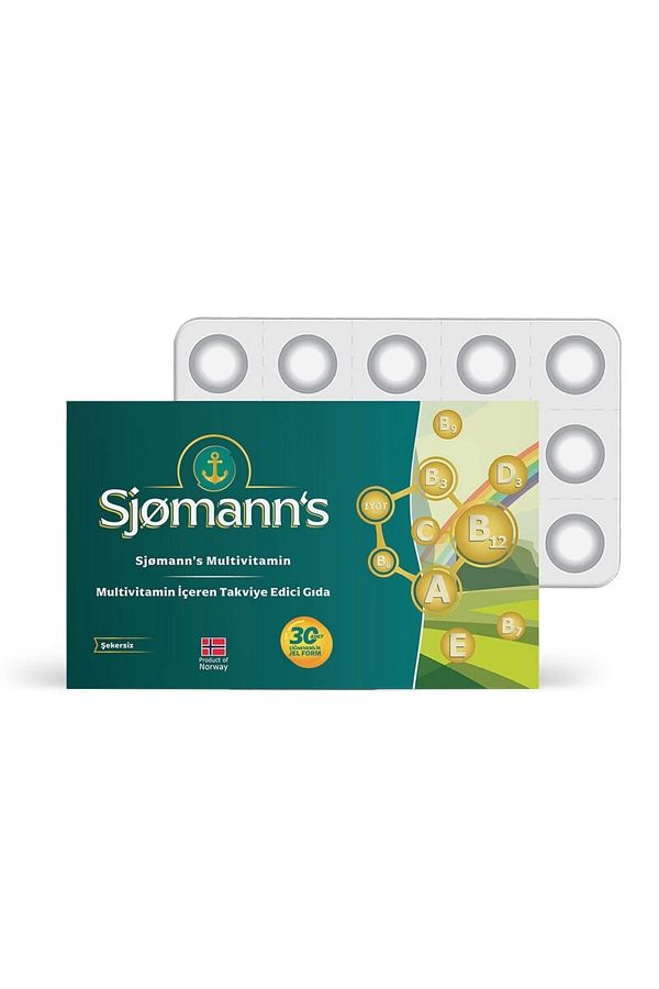 Sjomann's-Multivitamin Chewable Gel 30 Tablets 1