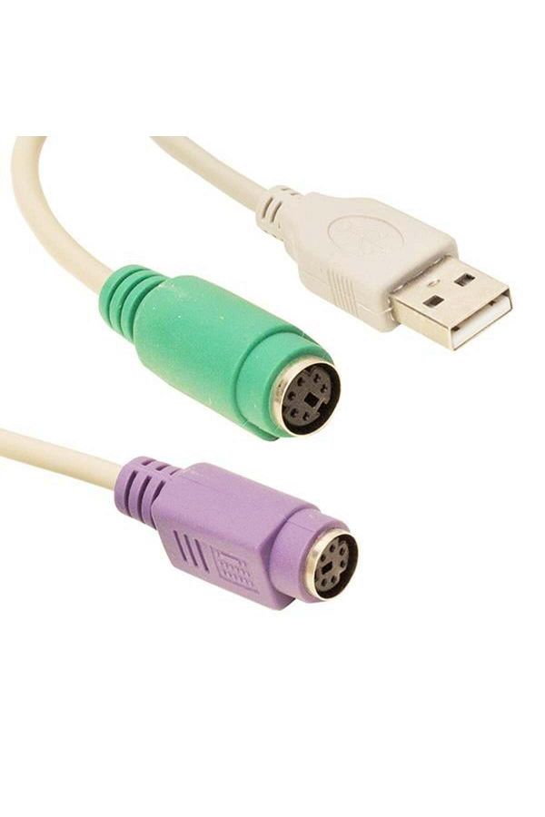 Powermaster-محول لوحة مفاتيح/ماوس USB إلى PS2 PM-2505 1