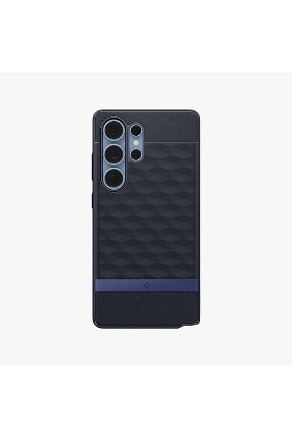 Spigen-Spigen Parallax MagFit for Samsung Galaxy S25 ULTRA case [MagSafe compatible] - Navy Violet 1
