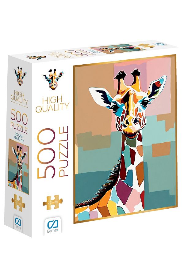 CA Games-Giraffe 500 Pieces 2.2mm Thickness 33X48Cm Professional Hobby Puzzle Jigsaw Puzzle Series 1