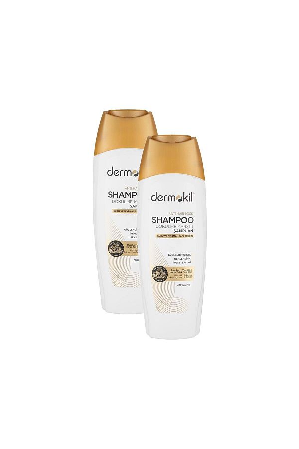 Dermokil-Anti-Spill Shampoo 600 Ml. Set of Two 1