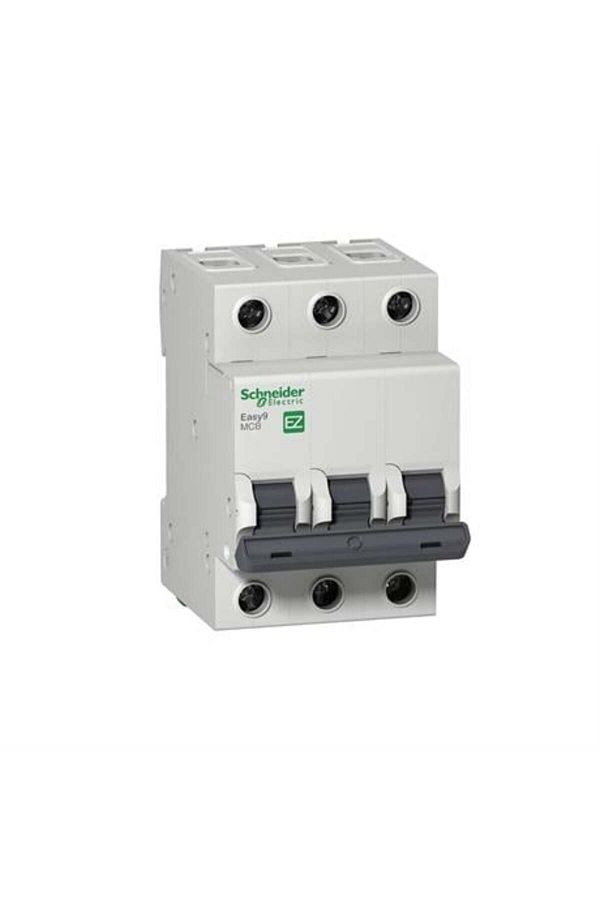 Schneider Electric-Easy9 Mcb Ez9F43325 25A Fuse (3P, 3Ka, C Curve) 1