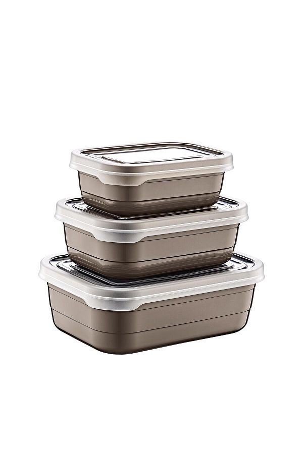 Smartware-Set of 3 Storage Containers 1