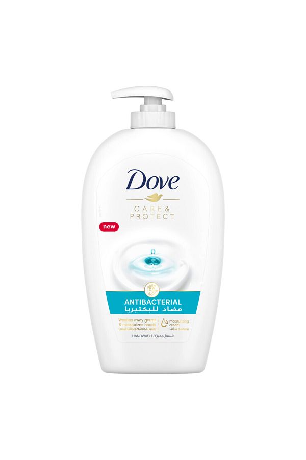Dove-Antibacterial Hand Wash, with moisturising formula to protect from dryness and germs, 500ml 1