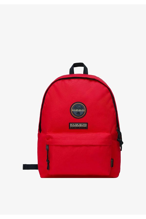 Napapijri-Red Napapijri Voyage 3 Red Goji Backpack 1