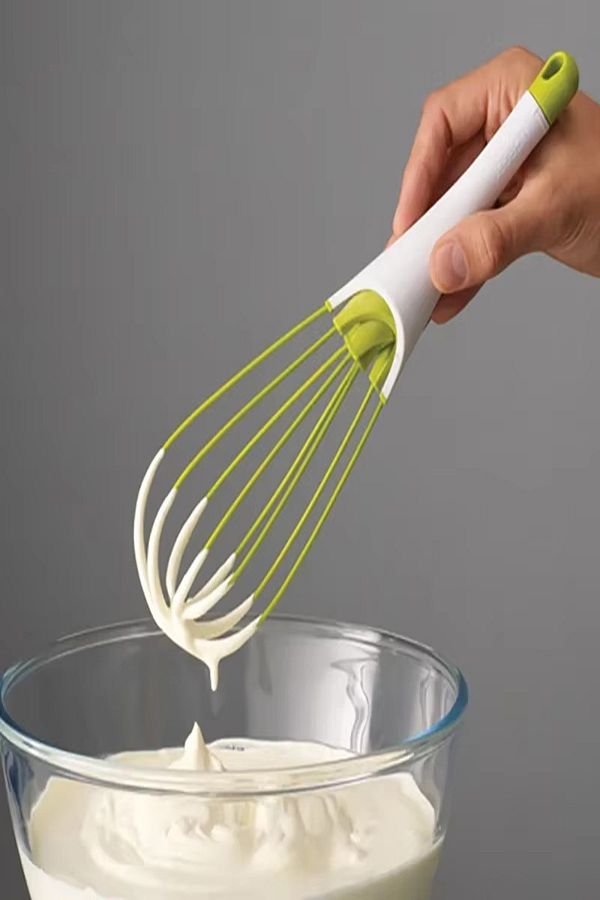 Tor Store-2 in 1 Silicone Handle Beater and Stirrer Whisk (Balloon and Flat) 1