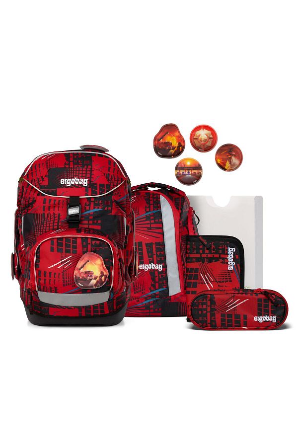 Ergobag-Pack satchel set 6 pcs. incl. velcro set 1
