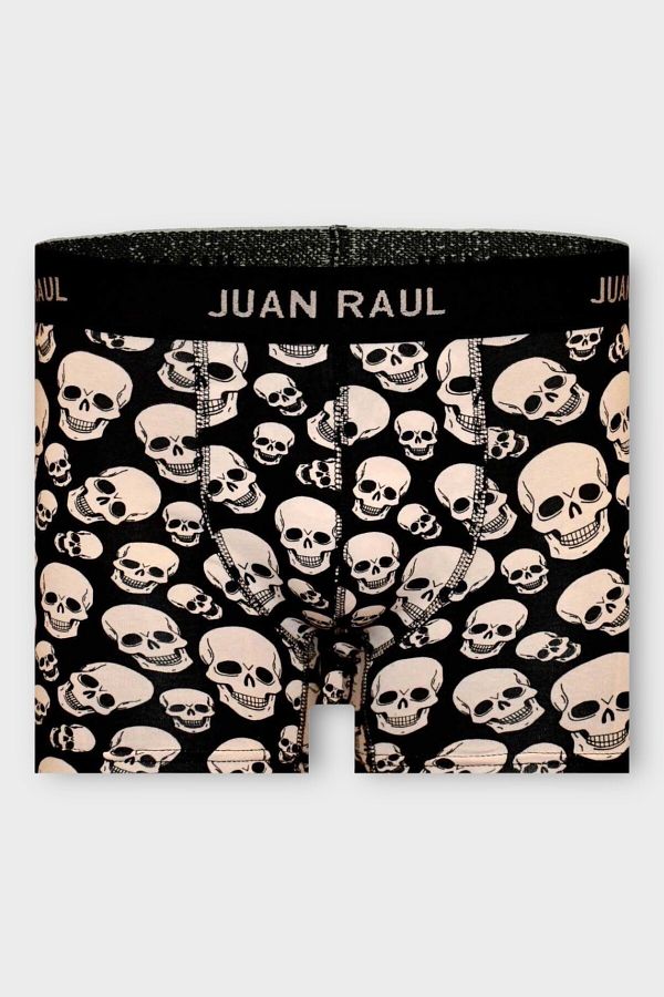 Juan Raul-Skull Patterned Men's Boxers - Db217 1