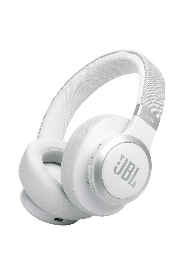 JBL-Live 770Bt White Adaptive Wireless Headphone with Noise Cancelling 1