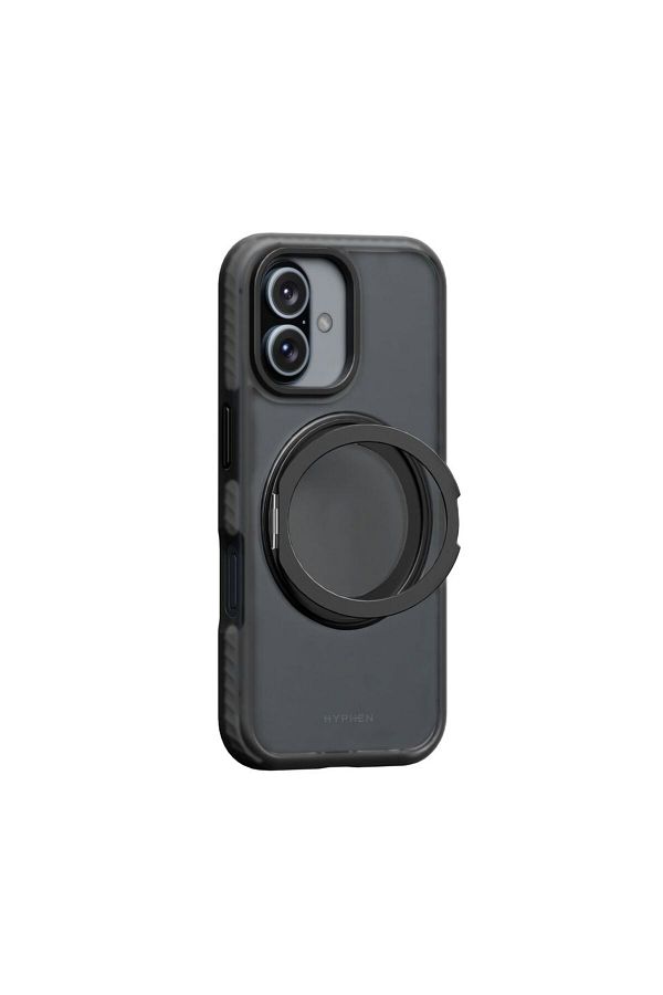 HYPHEN-AXEL Shockproof MagSafe Case with Rotating Ring Stand - iPhone 16 1