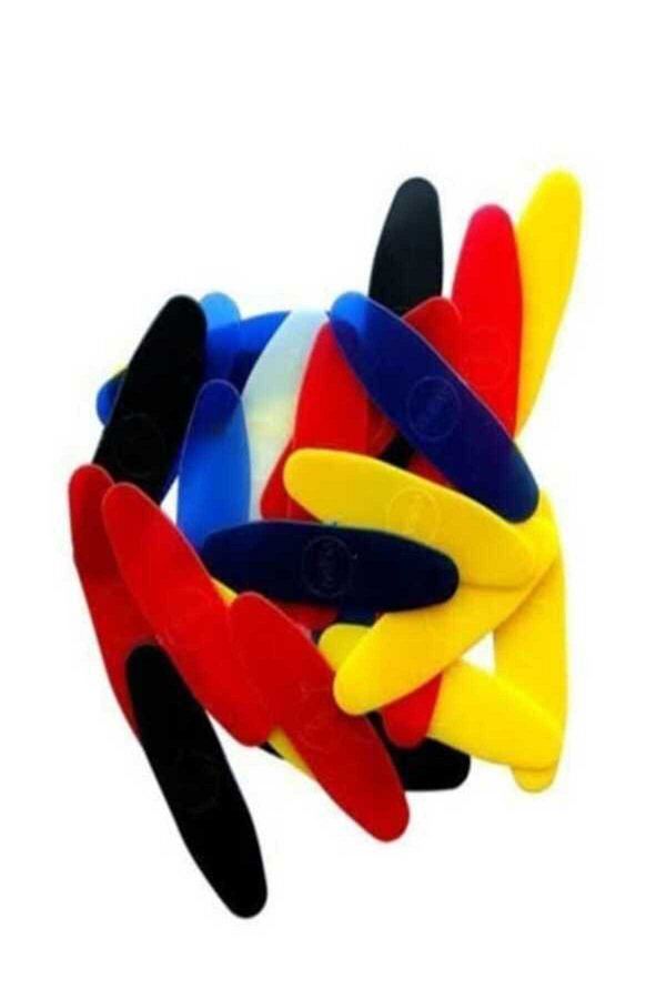 perfect pranet-40 Pieces of Hard Color Threaded Tying Straw and Spear Set 1