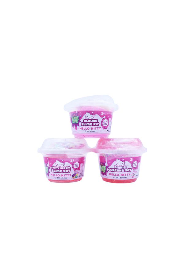 Hello Kitty-SlimeTime Hello Kitty Single Can, Assorted 1 Piece (Style May Vary) 1