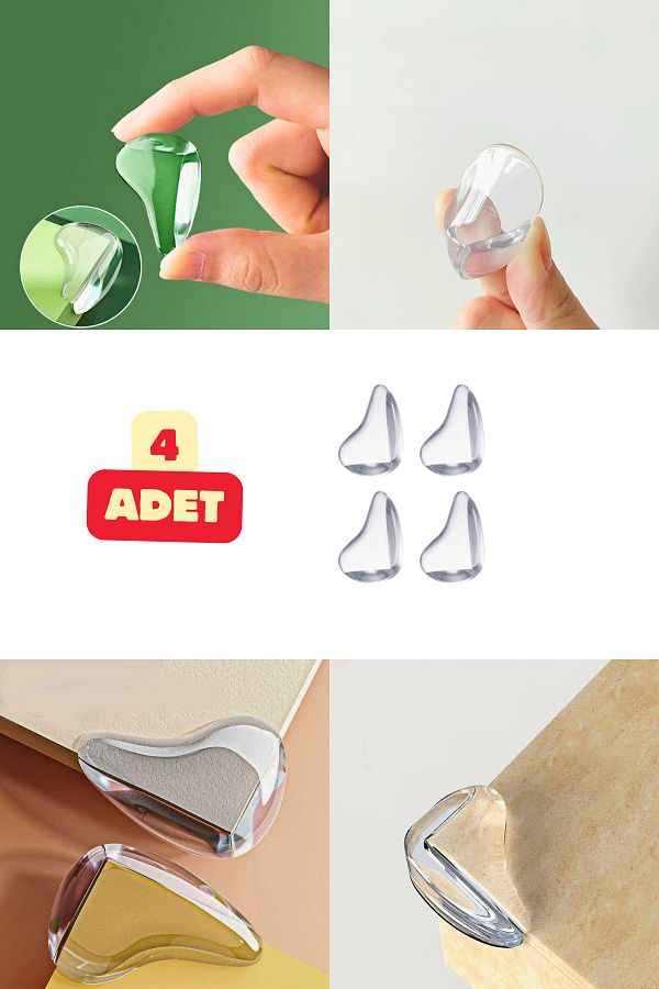 Vekorr-Table Corner Edge Protector Anti-Knock Ball Shaped Guard Set 1