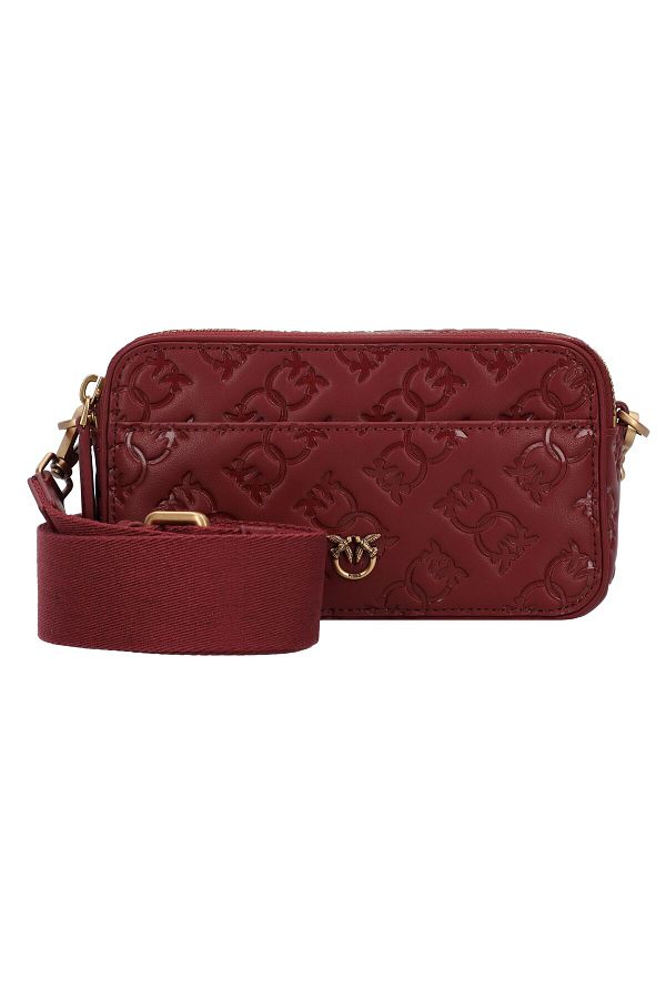 PİNKO-Mini Bag Umhängetasche Leder 18 cm 1