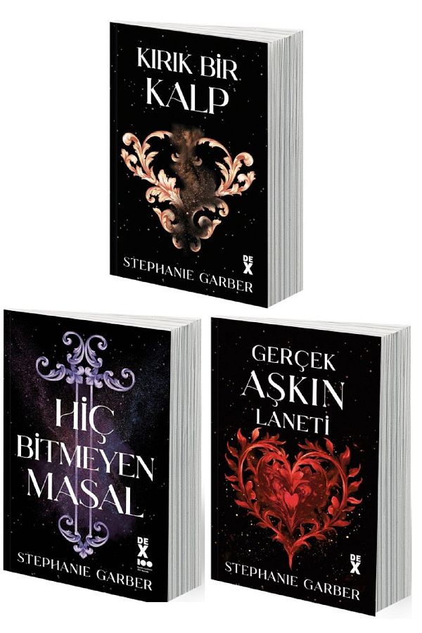 Penguin Books-Stephanie Garber 3 Books Set - a Broken Heart, Never Ending Fairy Tale, the Curse of True Love 1
