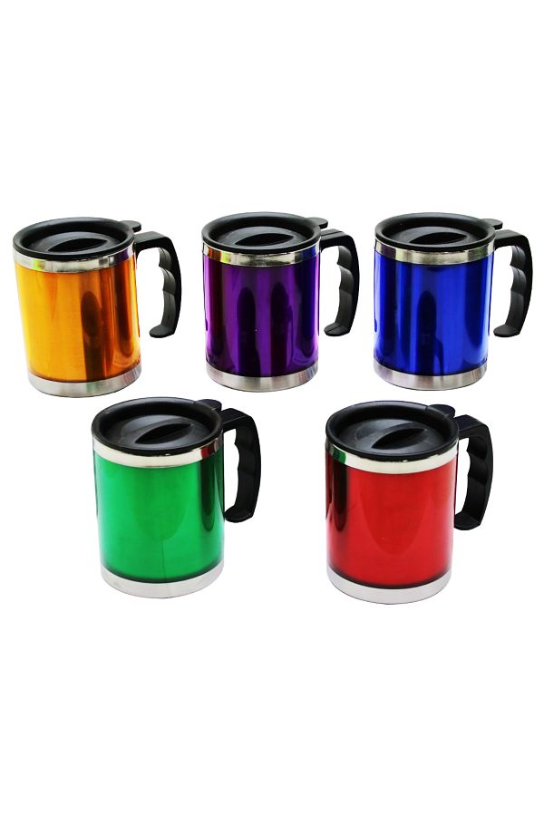 just cheap store-Small Mug Thermos Cup 450ml 1