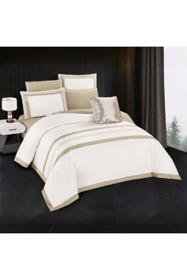 Feather-Bedding set of 7pieces king size 1