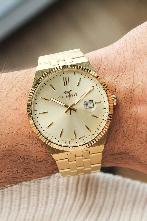 FERRO-F11569B4 Men's Watch with Steel Band 1