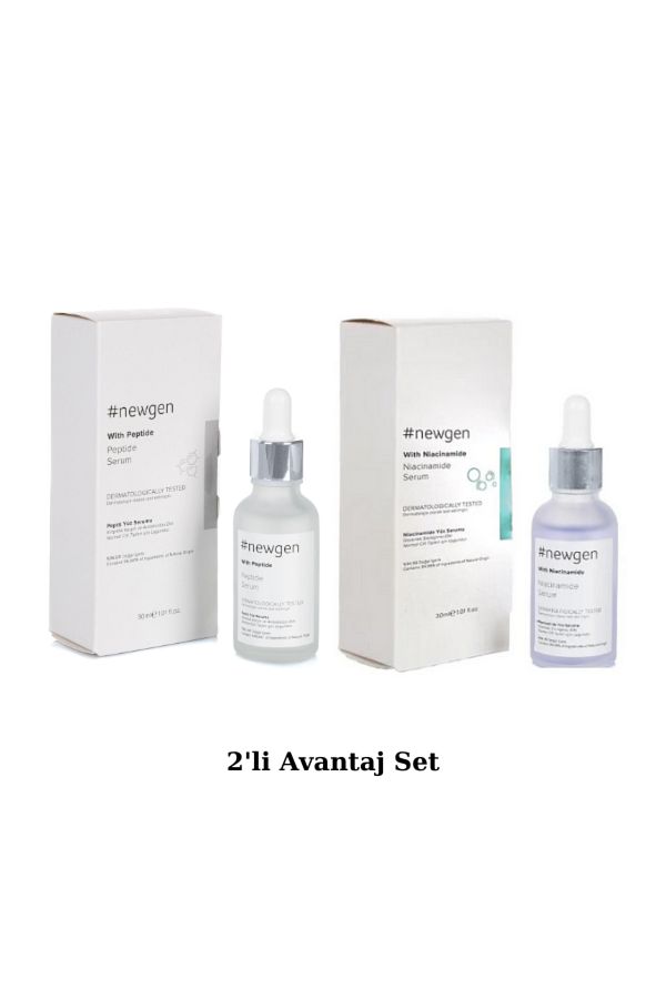 NewGen-Peptide 30ml - Niacinamide Wrinkle Reducing and Antioxidant Pore Tightening Serum Set 1