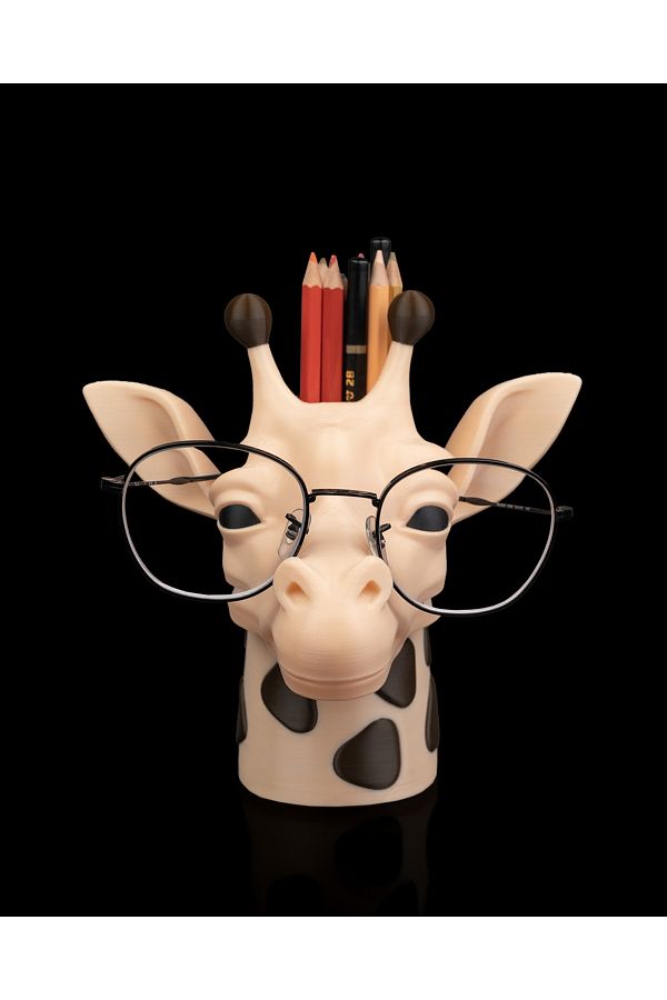 OddieArtStore-Giraffe Pen Holder 1