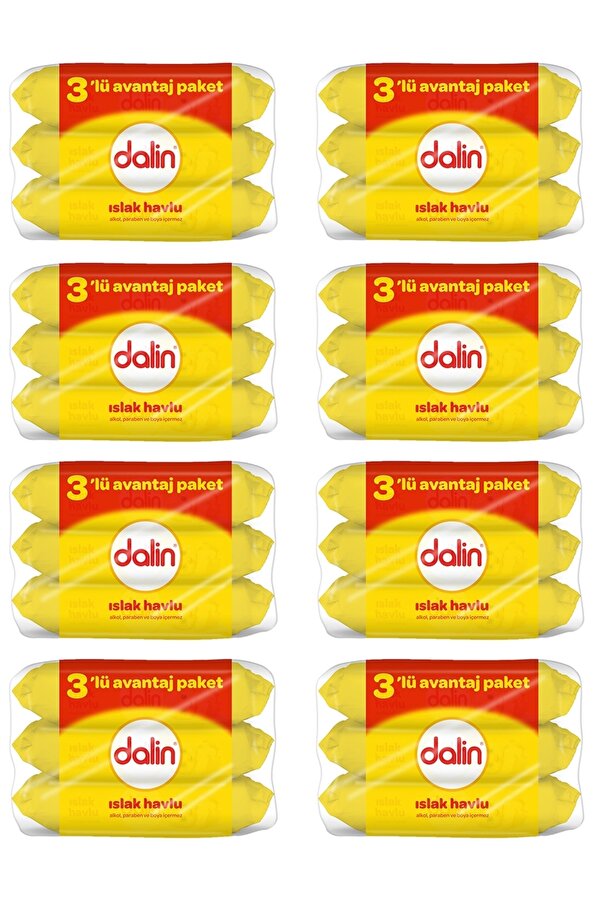 Dalin Islak Mendil 56 Lı X 24 Adet
