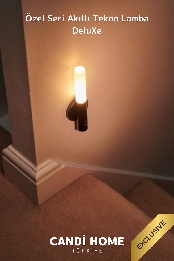 HOBİ CONDİ-Special Series Design Automatic Led Smart Body Motion Sensor Lamp 1