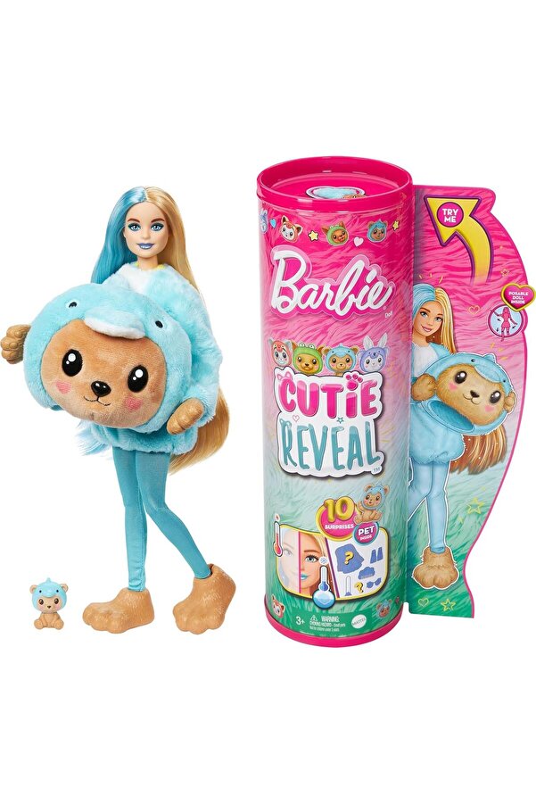 Barbie Cutie Reveal Şirin Kostümler Serisi - Ayıcık Hrk25