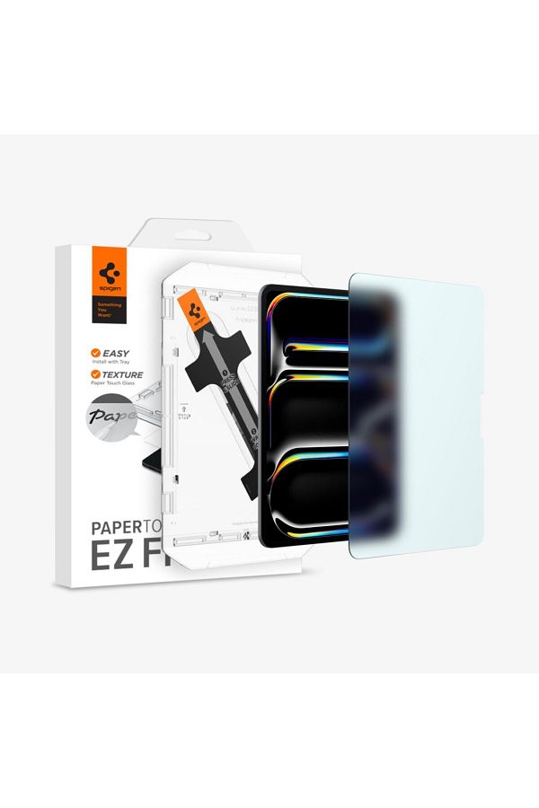 Spigen-iPad Pro 11\'\' - 2024 Model Paper Feel Screen Protector, Easy Installation Paper Touch Ez Fi 1