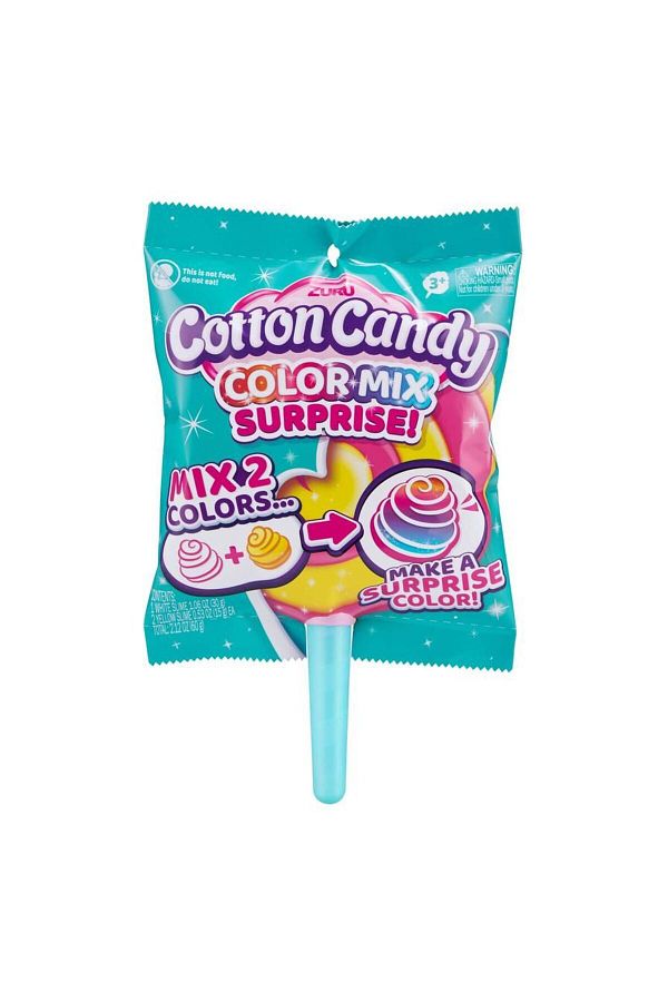 Zuru-Oosh Slime Cotton Candy Series 3 Color Mix Surprise Assorted - Pack of 1 1