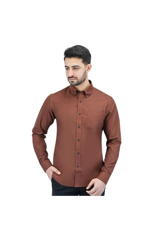 Giordano-قميص رجالي خالٍ من التجاعيد 1