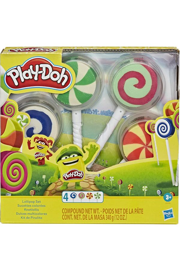 Play Doh-Play-Doh Lollipop Set  4-pack E9193 1