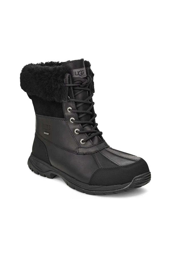 UGG-Black Booties Mens Shoes 1