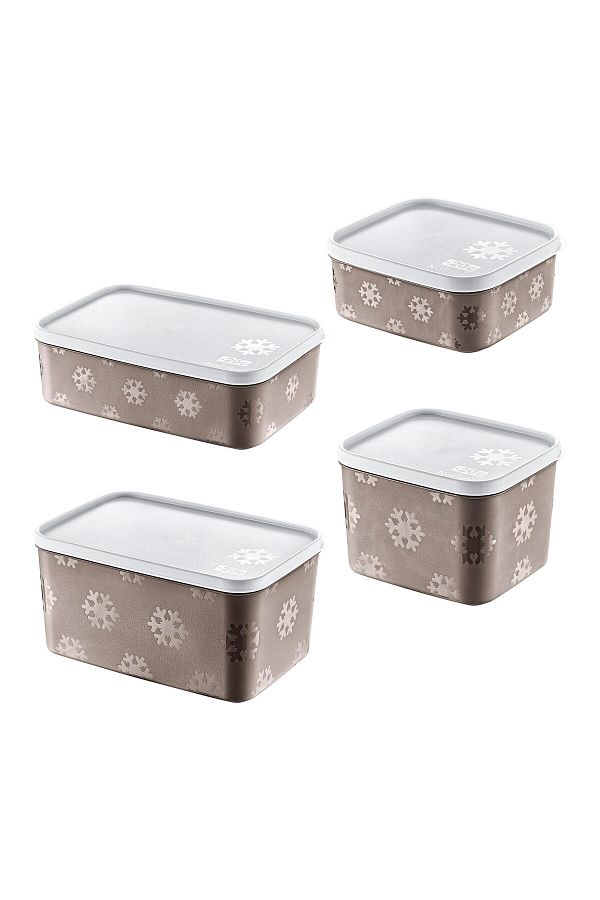 Smartware-Set of 4 - No Frost Terra Storage Container (All Sizes) 1