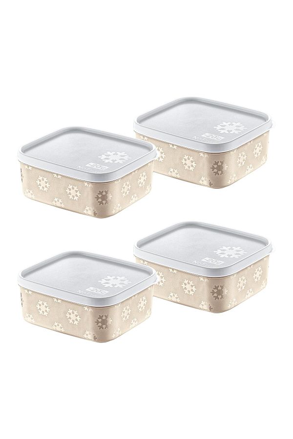 Smartware-Latte 700 ml - Set of 4 No Frost Storage Container 1