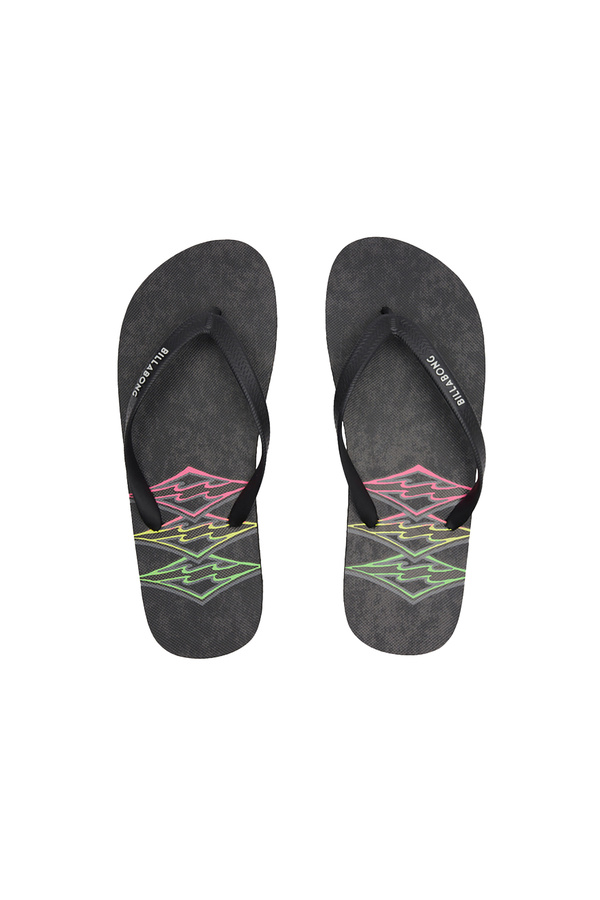 BİLLABONG-Billabong Billabong Men's Slippers Tides Ls Black Men's Slippers Abyl100027 1