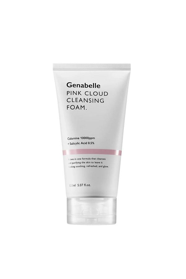 Genabelle-Pink Cloud Cleansing Foam 150 ml - pink facial cleansing foam 1