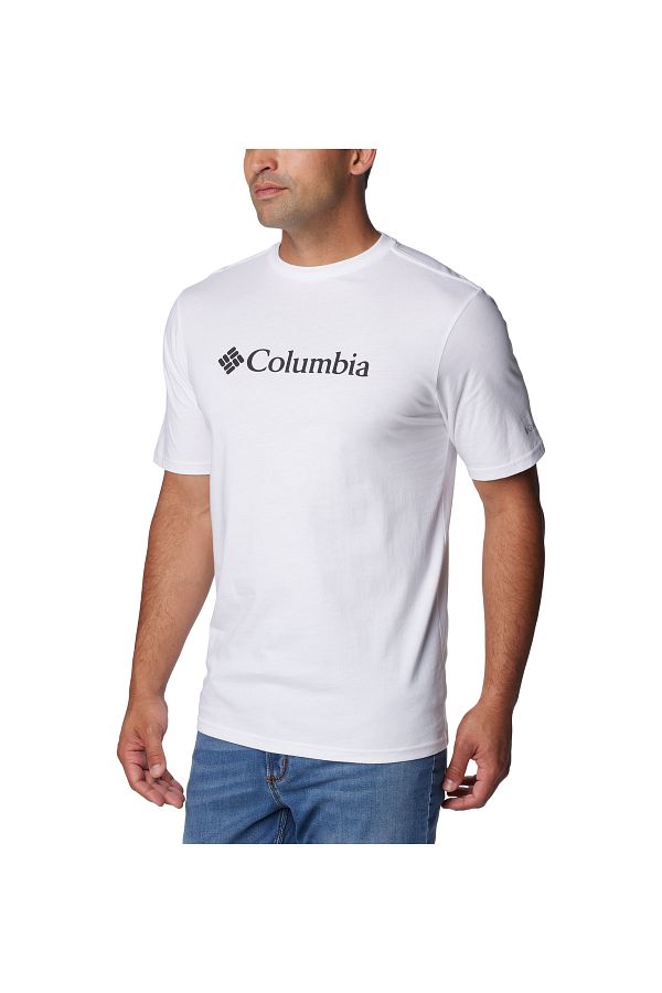 Columbia-White Sports T-Shirt Cl 1680051 -100 1