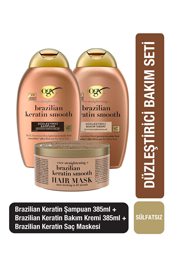 Ogx Ever Straight Brazilian Keratin Therapy Conditioner OGX Ever