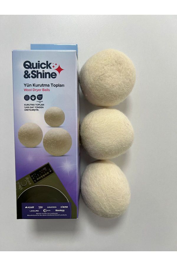 Quick&Shine-Wool Drying Balls - Drying MachinėNesi̇ 1