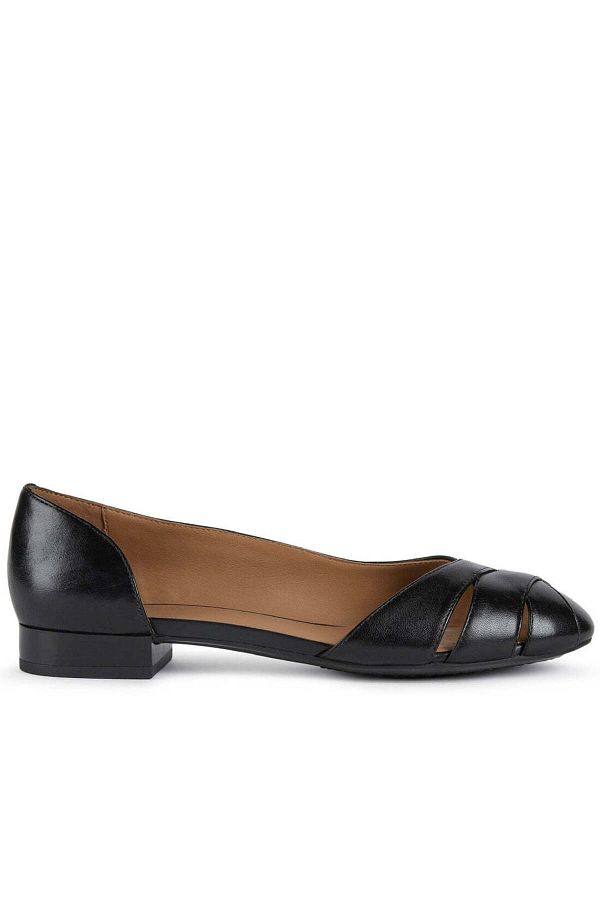 Geox-Black Ballerinas Womens Shoes 1