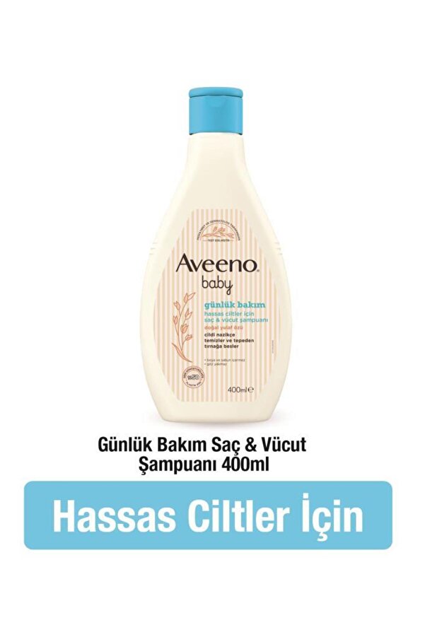 AVEENO Günlük Bakım Saç ve Vücut Şampuanı 400 ml