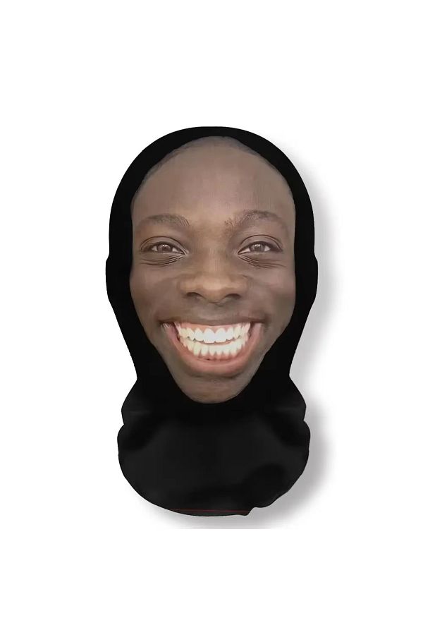 CeymSTecH-3D Funny Fiber Mesh - Full Face Mask for Celebrity Series Party Simulation 1