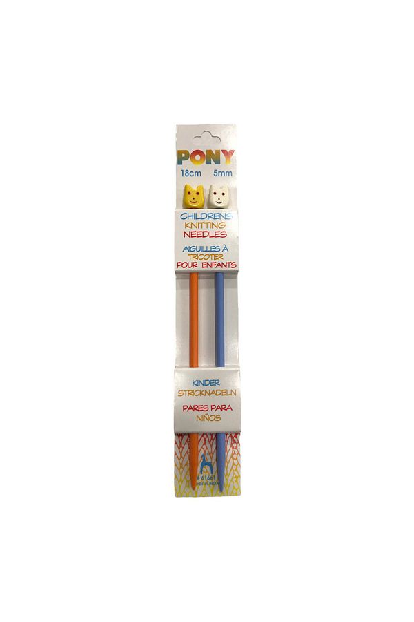 Pony-Number 5 Imported 1stQuality Children's Skewers - 18 Cm Knitted Skewers 1